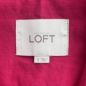 Hot Pink Ann Taylor LOFT Jacket